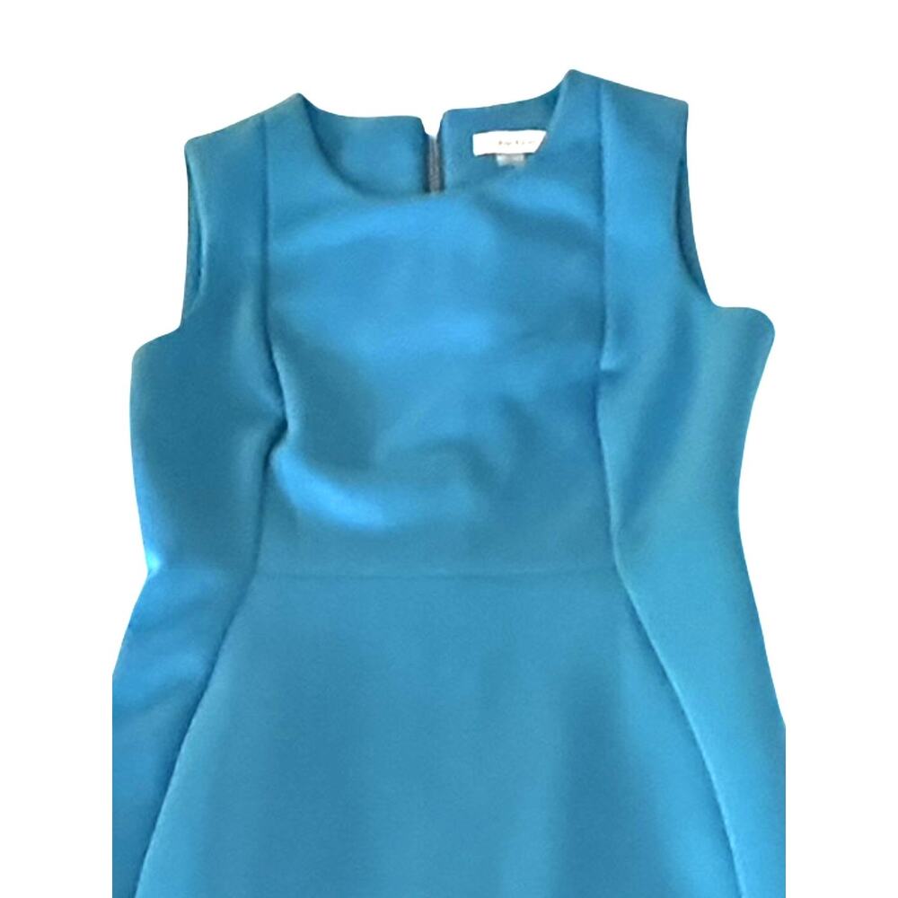 Calvin Klein Dress Womens Size 10 Blue Sleeveless Sheath Stretch Career Cocktail - Picture 8 of 10